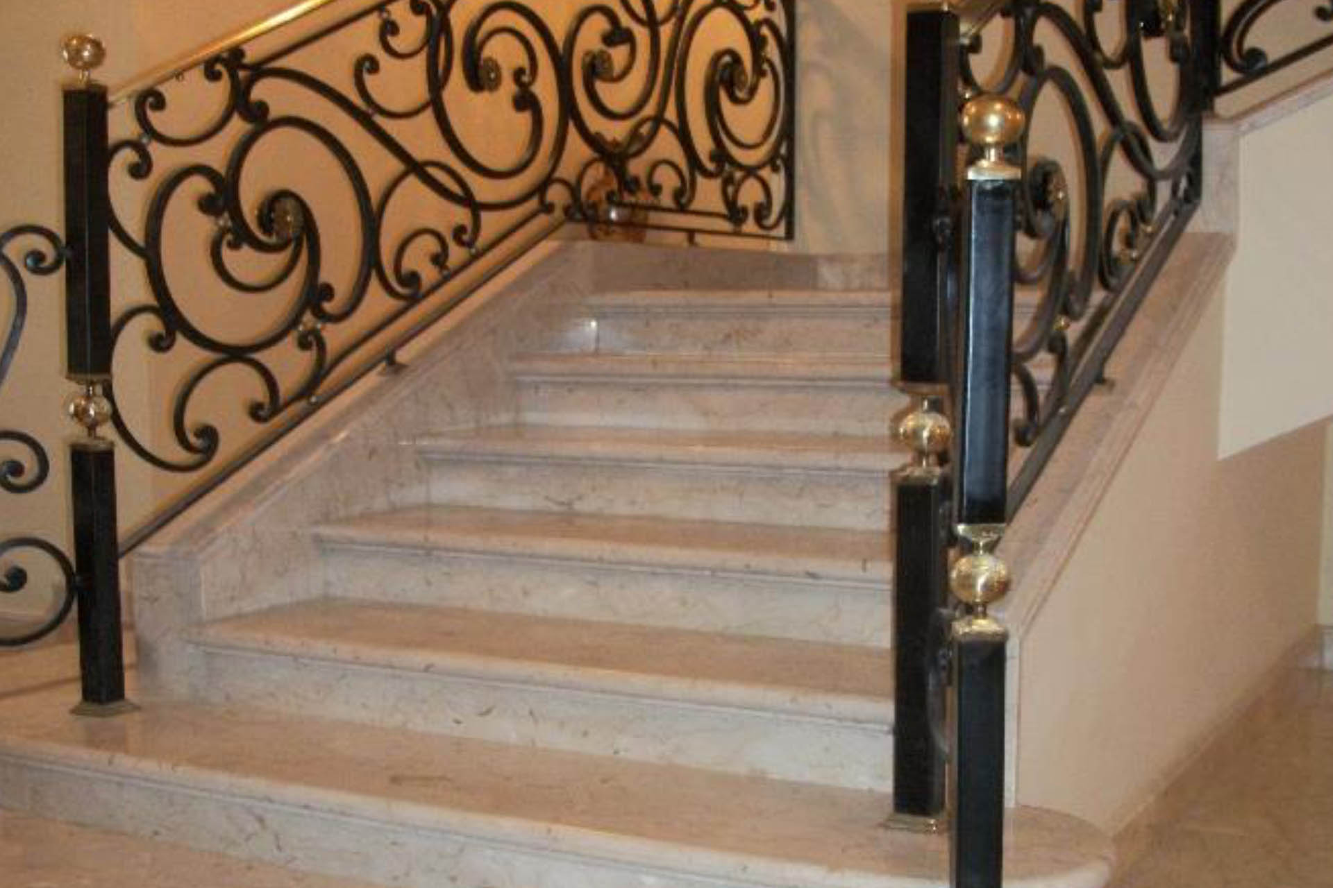 Custom Marble Stairs