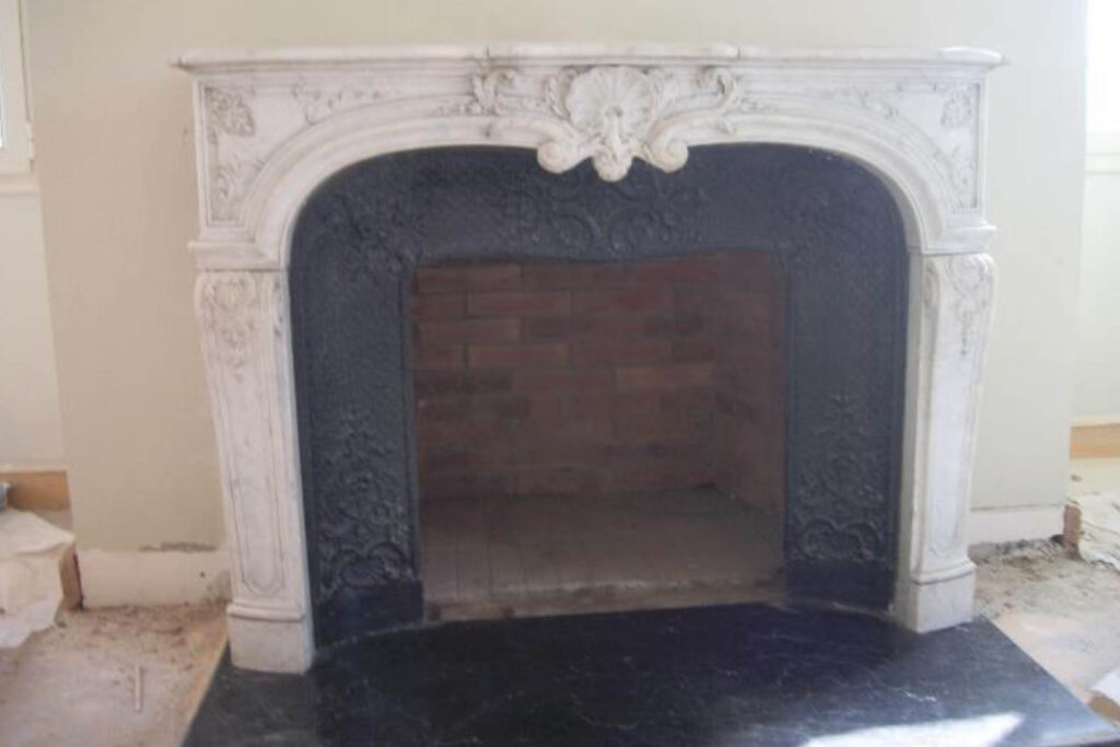 Marble Home Fireplace